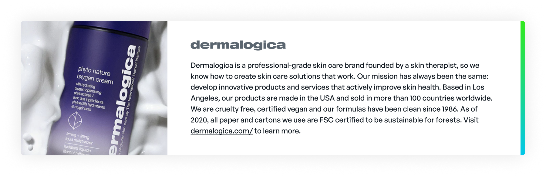 Syndigo Dermalogica