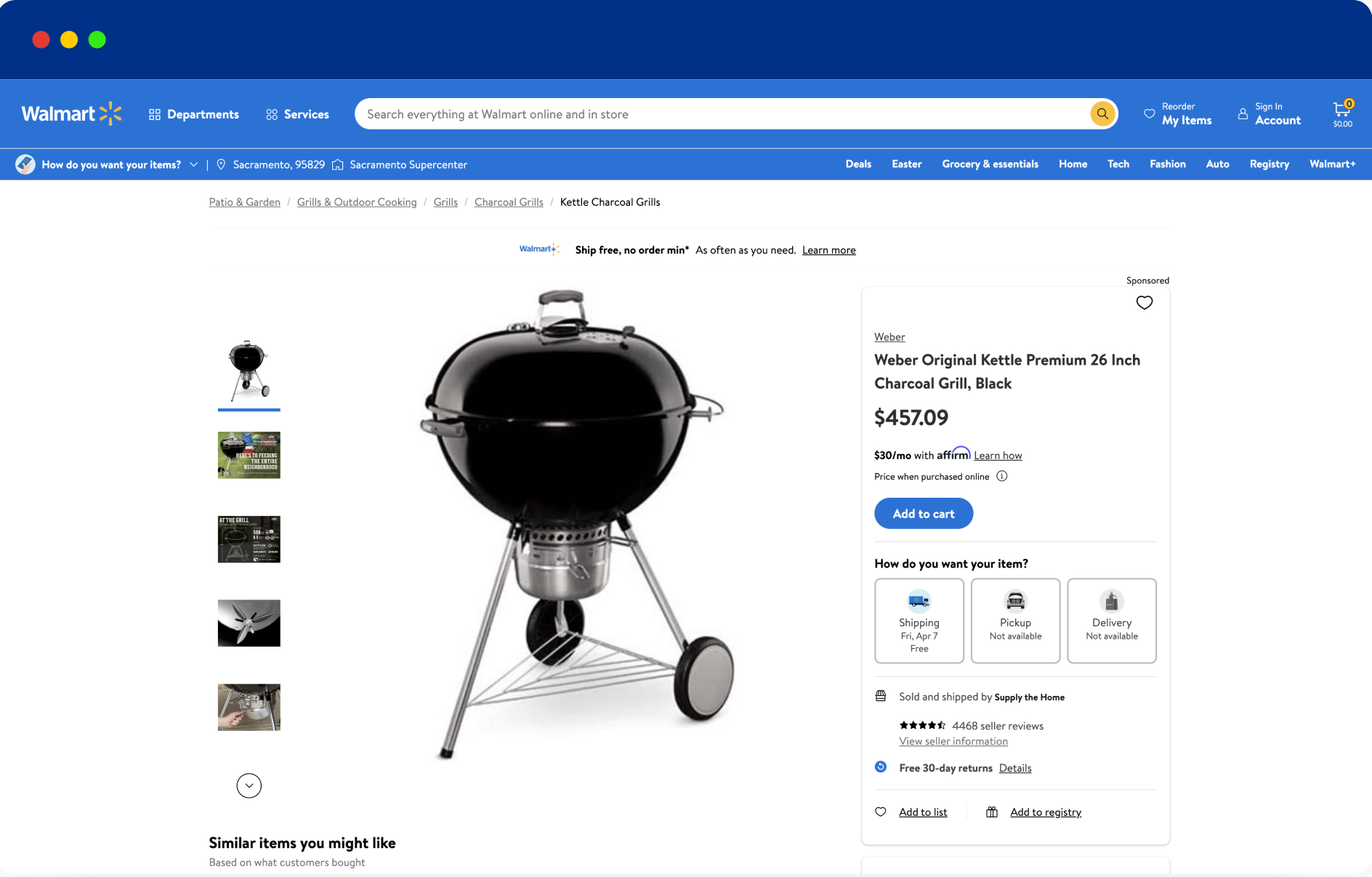 Walmart Weber